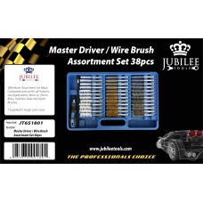 Master Driver / Wire Brush Assortment Set 38pcs   