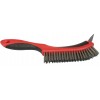 Wire brush with scrapper Stainless Steel 