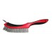 Wire brush with scrapper Stainless Steel 