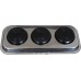 Triple Magnetic Parts Tray 367 X 168 X 45 Stainless Steel